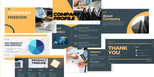 FREE Business PowerPoint Presentation Template PowerPoint Template - Download