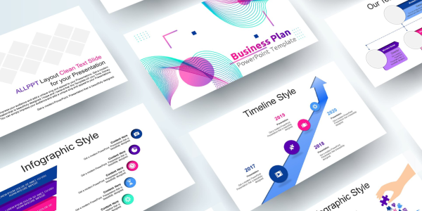 Free Business Plan PowerPoint template PowerPoint Template - Download