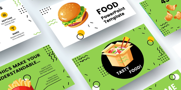 Free Food PowerPoint template PowerPoint Template - Download