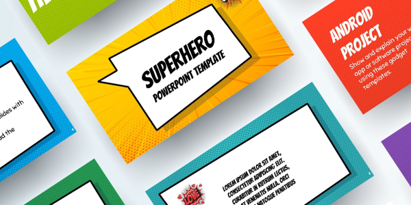 Free Superhero PowerPoint template PowerPoint Template - Download