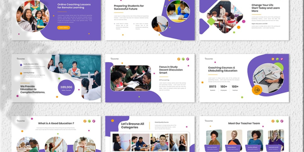 Educated – Education Course - Keynote template Keynote Template - Download