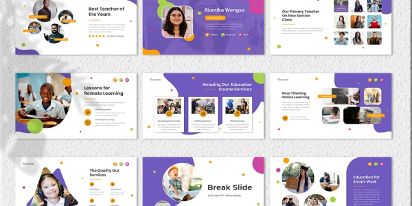 Educated – Education Course - Keynote template Keynote Template - Download