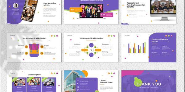 Educated – Education Course - Keynote template Keynote Template - Download