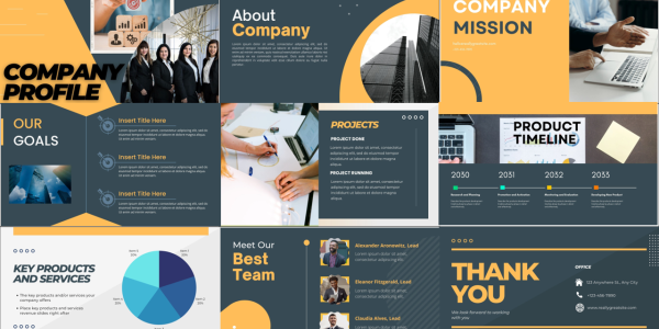 FREE Business PowerPoint Presentation Template PowerPoint Template - Download