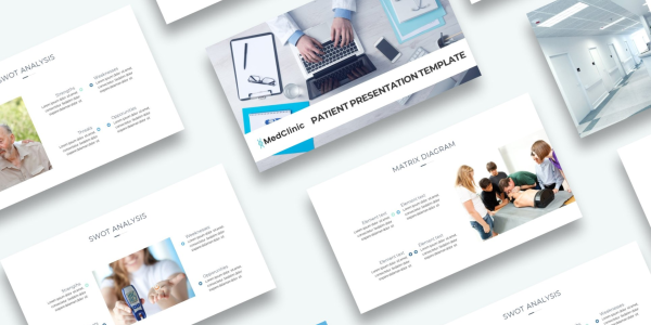 Free Patient Presentation PowerPoint template PowerPoint Template - Download