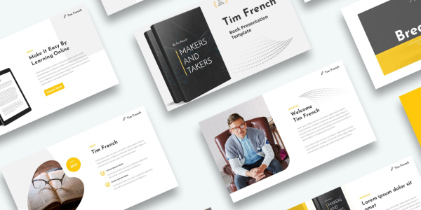 Free Book Presentation Google Slides Theme - Download