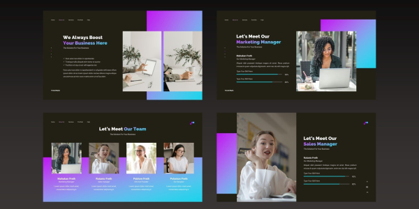 FREE WaitMass Creative Business Professional Presentation Keynote Template - download