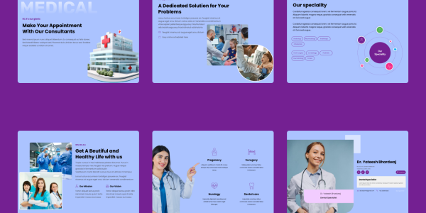 FREE - Medykal Healthcare Powerpoint Presentation Template PowerPoint Template - Download