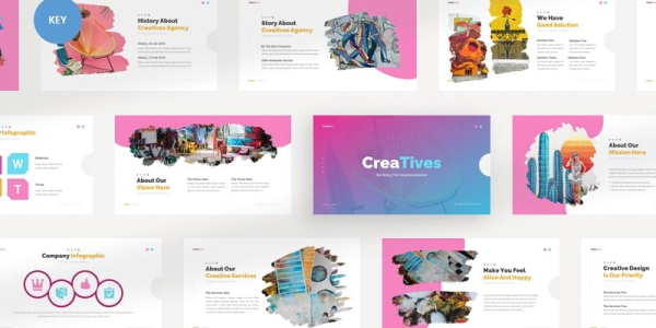 Creatives Creative Agency - Keynote template Keynote Template - Download