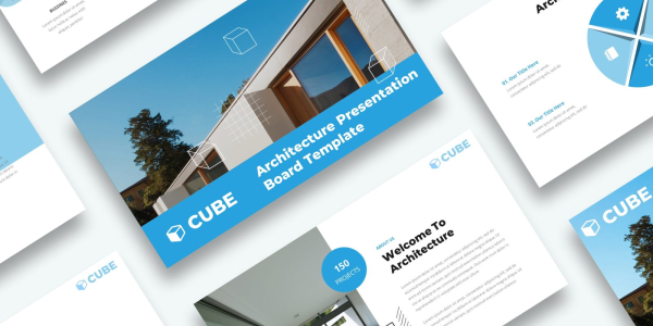 Free Architecture Presentation Board Google Slides Template - download