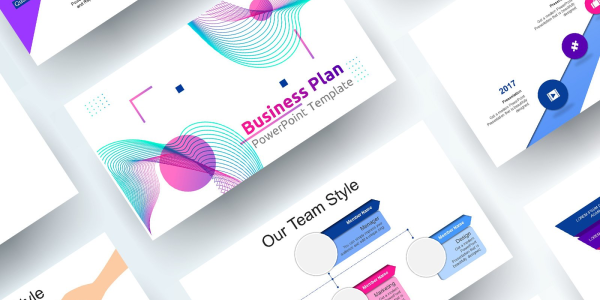 Free Business Plan PowerPoint template PowerPoint Template - Download