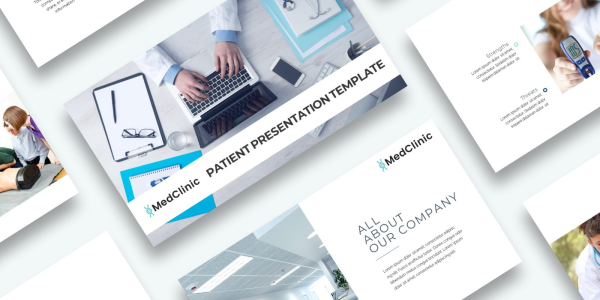 Free Patient Presentation PowerPoint template PowerPoint Template - Download