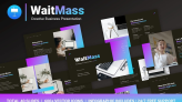 FREE WaitMass Creative Business Professional Presentation Keynote Template - download