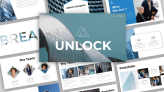 Unlock - Creative Business Presentation PowerPoint template PowerPoint Template - Download