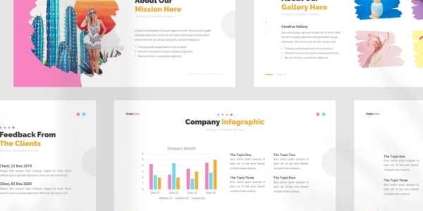 Creatives Creative Agency - Keynote template Keynote Template - Download