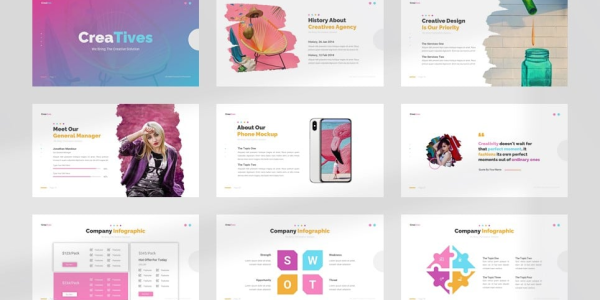 Creatives Creative Agency - Keynote template Keynote Template - Download