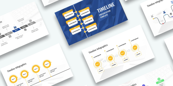 Free Timeline Presentation PowerPoint template PowerPoint Template - Download