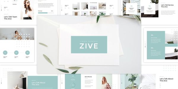 Zive – Simple & Minimal Google Slides - Download