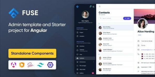 Fuse - Angular 17+ Admin Template