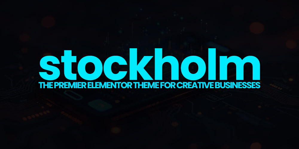 Stockholm: The Premier Elementor Theme for Creative Businesses and WooCommerce Success