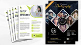 Design clean and professional flyer design