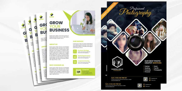 Design clean and professional flyer design